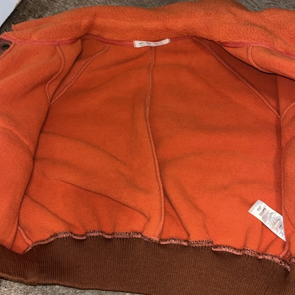 Free People cropped sherpa jacket - Picture 5 of 5